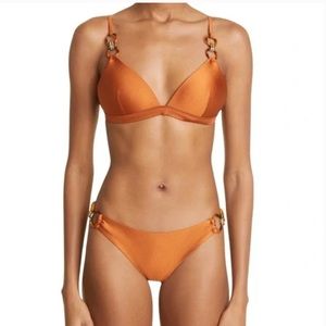COPY - Zimmermann  Violet Bralet Bikini in Carmel.NWOT